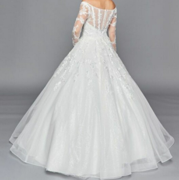 New ball gown bridal wedding dress - Picture 6 of 8